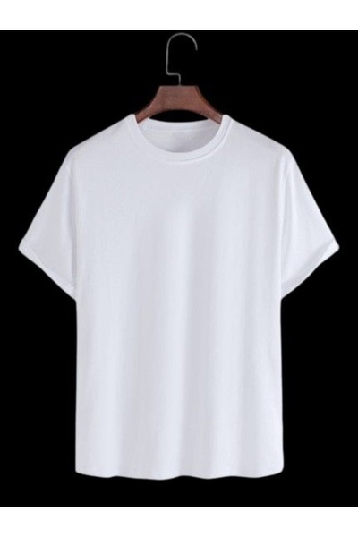 FİTGO Γυναικείο λευκό βασικό μπλουζάκι