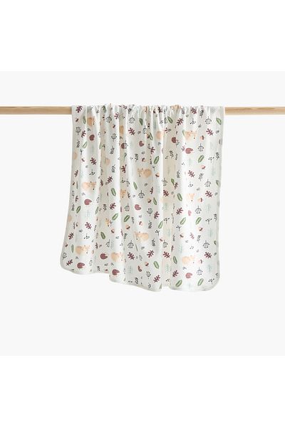 Juniors All-Over Print Receiving Blanket - 70X75 Cm
