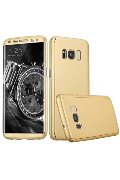 BOEM Carcasă 360 de grade pentru Samsung Galaxy S7 Edge, aurie