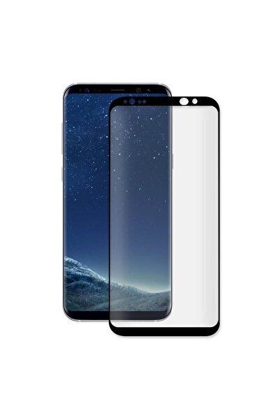 BOEM Folie de sticlă completă pentru Samsung Galaxy S8, GloMax 3D Negru