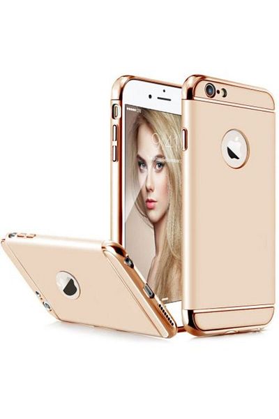 BOEM Apple iPhone 6 Plus/6S Plus case, MyStyle Elegance Luxury 3in1 Gold