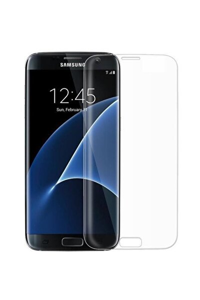 BOEM Folie de sticlă FULL COVER pentru Samsung Galaxy S7 Edge, GloMax 3D Tran...