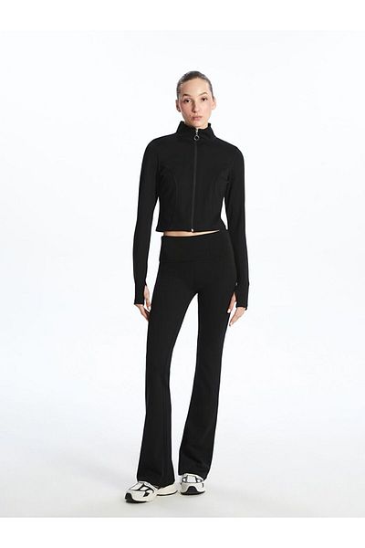 LC Waikiki Xside Active Stand Collar Women's Zippered Sweatshirt