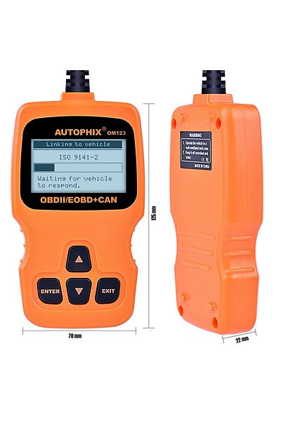 OEM Car tester, HOPE R, OBD2 diagnosis, Auto Diagnostic Scanner AUTOPHIX OM123