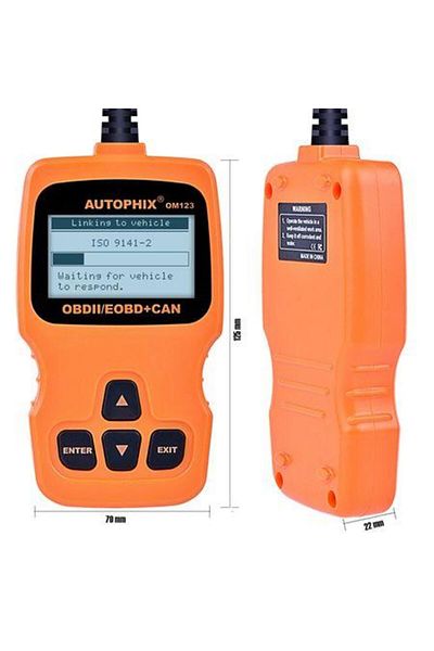 OEM Car tester, AutoZ brand OBD2 diagnosis, Auto Diagnostic Scanner AUTOPHIX OM123