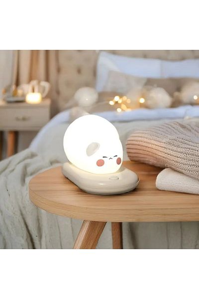 miraza Children's Night Light, Rechargeable, Kitty, Touch Sensor, 3 Brightness Levels, LED