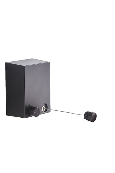 BOEM Clothes dryer, ABS/Aluminum, Retractable, 4.2 m, Black