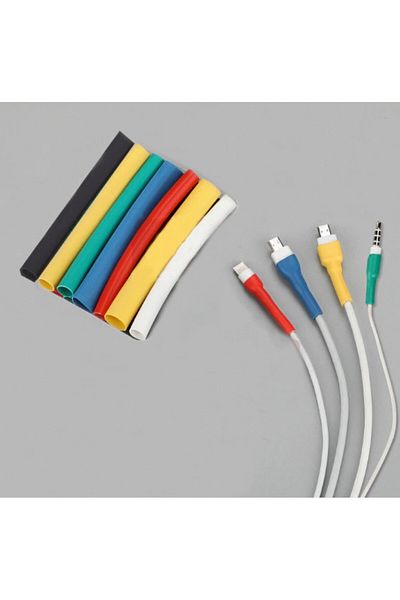 OEM Varnish Heat Shrink Tube 164 pcs / set, fire resistant, 2 to 1 shrinkage