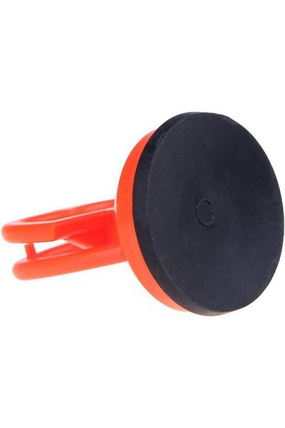 OEM Set of 2 electronic manipulation suction cups, ABS/Rubber, 6.5 x 5.8 cm, Orange/Black