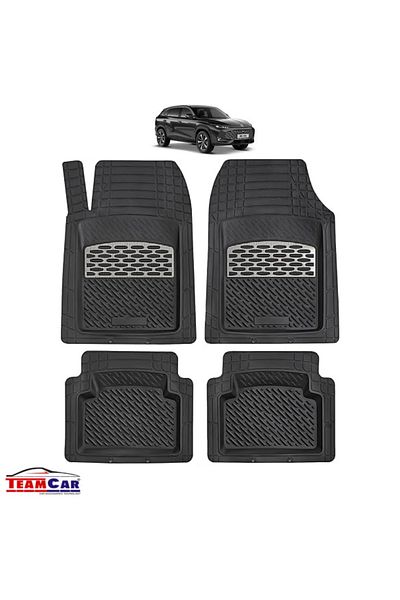 TEAMCAR ® Car Mats Type Tavia Mg Hs Mk2 Suv (2024–2025) -carbon