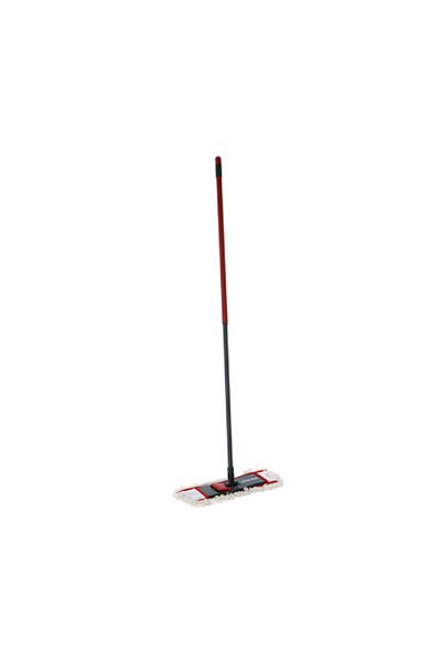 Vileda Active Plus Dust Flat Mop Red and Black