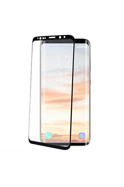 BOEM Folie de sticlă FULL COVER pentru Samsung Galaxy S9, GloMax 3D Negru