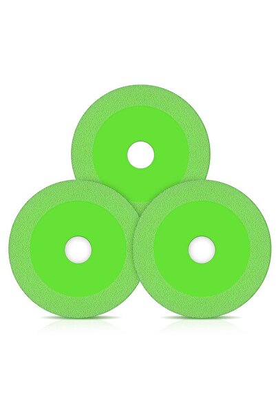 BOEM Set de 3 discuri diamantate de tăiere, 100x20mm, verzi