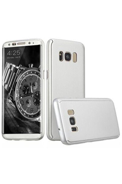BOEM Husă Samsung Galaxy S8 Full Cover 360° (față + spate), argintie