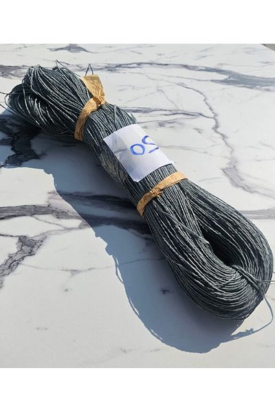 RENGARENK First Quality Thin Winding Paper Thread 330Gr-350Gr Color No:50 Gray Green