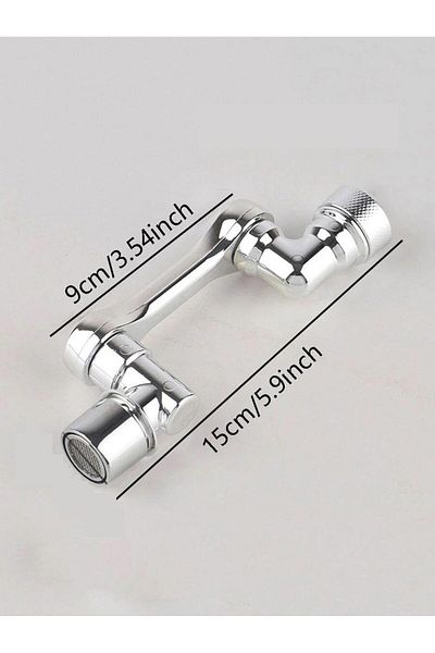 BOEM Sink faucet extension, with 1080° rotation, for Bathroom or Kitchen, Swivel arm in any direction,