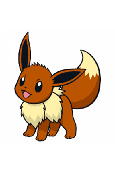 INOVATIX Set de 8 piese, autocolant Pokemon Eevee, INOVATIX®. 6 cm