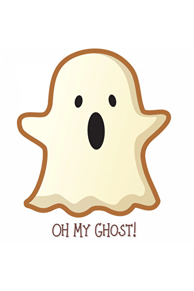 INOVATIX Σετ 8 τεμαχίων, Αυτοκόλλητο Ω, Φάντασμα μου!, INOVATIX®. 6 εκ.