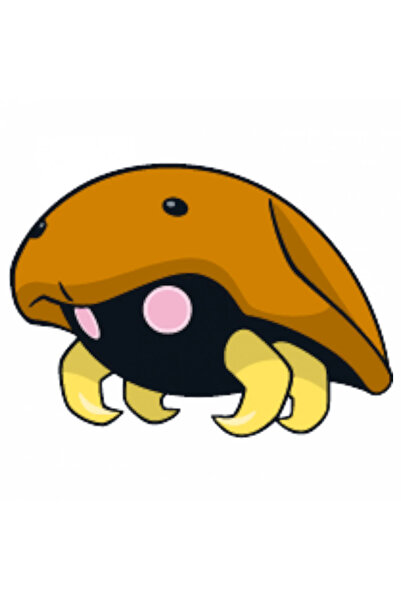 INOVATIX Set de 8 piese, autocolant Pokemon Kabuto, INOVATIX®. 6 cm