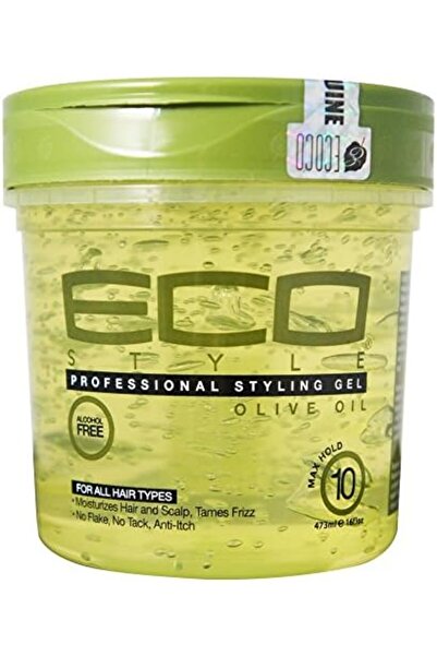 Nvey Eco جل تصفيف الشعر الاحترافي إيكو من يوندو، بزيت الزيتون، 16 أونصة (عبوة...