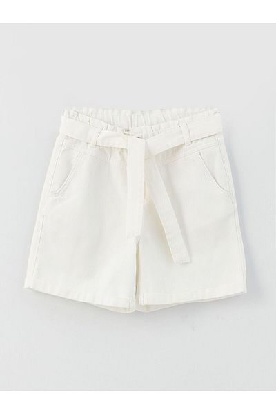LC Waikiki Girl's Shorts with Elastic Waist