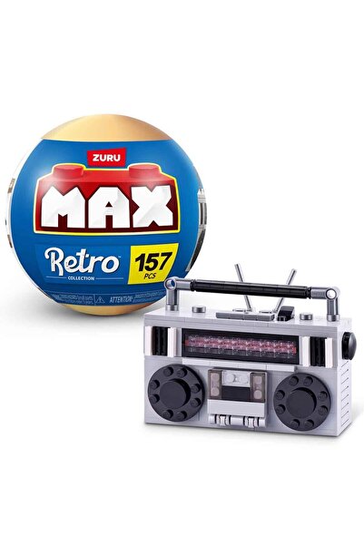 Max Retro Surprise Mnb07000 - Cassette Player Radio 157 Pieces