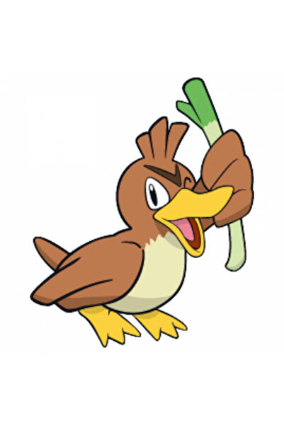 INOVATIX Set de 8 piese, autocolant Pokemon Farfetchd, INOVATIX®. 6 cm