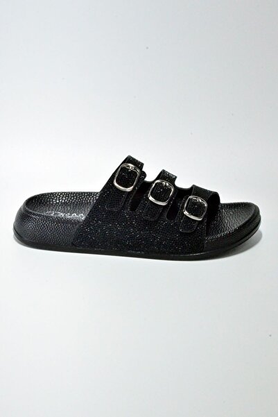 Pienn Μαλακές παντόφλες τριών ρίγες ασημί 11220061Z