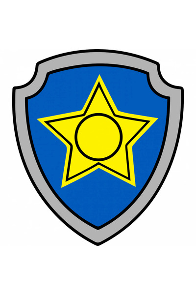 INOVATIX Set de 8 piese, autocolant cu sigla Chase a Patrulei Cățelușilor, IN...