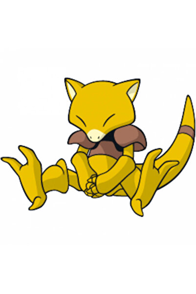 INOVATIX Set de 8 piese, autocolant Pokemon Abra, INOVATIX®. 6 cm