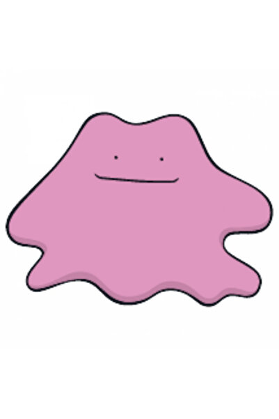 INOVATIX Set de 8 piese, autocolant Pokemon Ditto, INOVATIX®. 6 cm