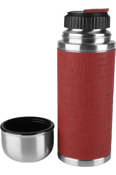 emsa Senator Insulated Bottle Sleeve 0.50L – Protective Neoprene Cover, Red, for 0.5L Bottles