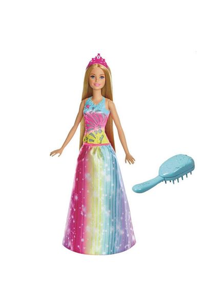 mattel Papusa Barbie Dreamtopia - Printesa Barbie cu par magic