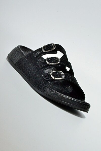 Pienn Μαλακές παντόφλες τριών ρίγες ασημί 11220061Z