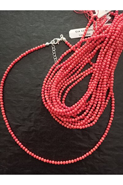 Mudita Tasarım 3 mm küre kesim mercimek mercan