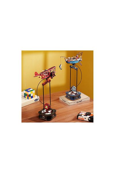 ROKR 3D Puzzle, Sky Captain Pendulum Scales, ROKR, 163 pieces