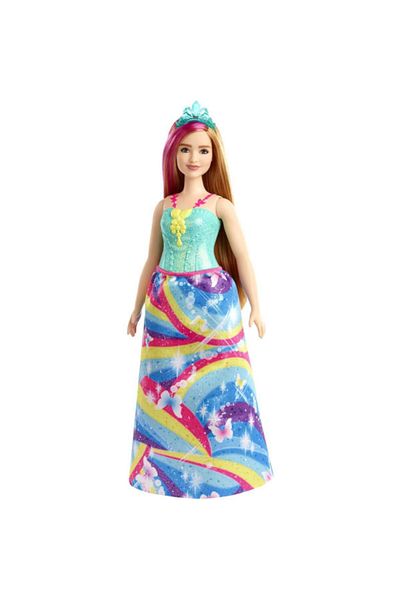 mattel Papusa Barbie Dreamtopia - Printesa cu coronita albastra
