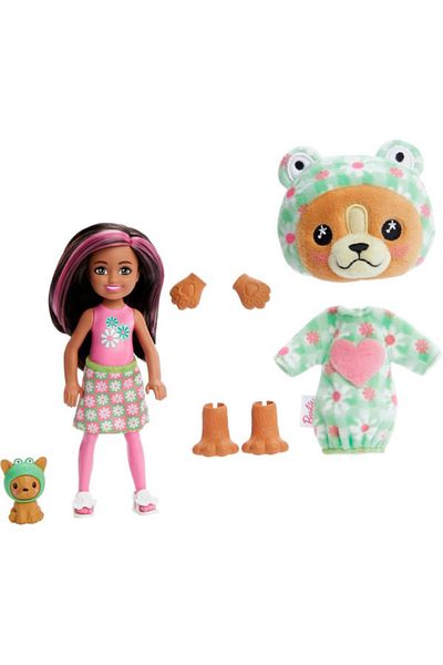 mattel Barbie Cutie Reveal Doll, Chelsea in Puppy Costume
