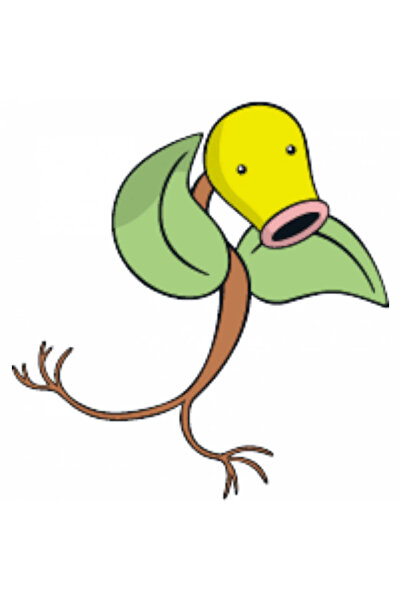 INOVATIX Set de 8 piese, autocolant Pokemon Bellsprout, INOVATIX®. 6 cm