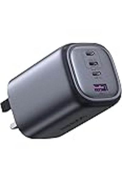 Ugreen Nexode 100W USB C Charger 4-Port GaN Laptop Charger Adapter Type C Fast Wall Block Plug