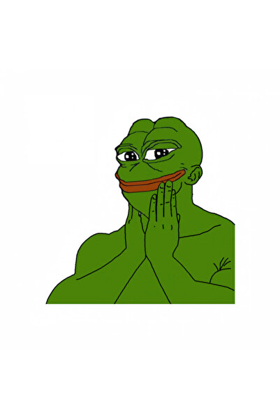 INOVATIX Set of 8 pieces, Funny Pepe the Frog Meme Sticker, INOVATIX®. 6 cm