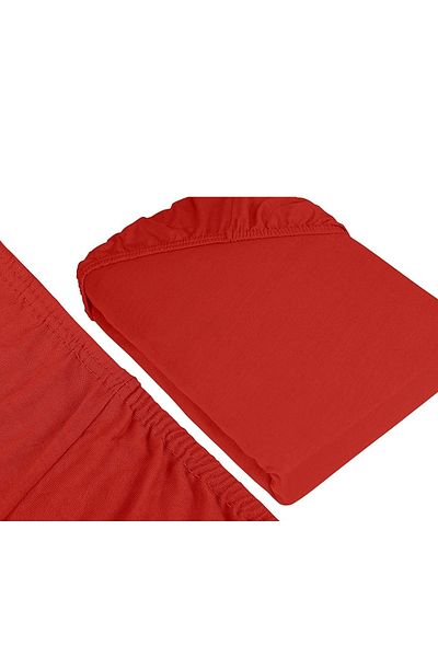 PATRU ANOTIMPURI Fitted sheet 140 x 200 x 25, cotton jersey