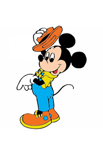 INOVATIX Set de 8 piese, Autocolant Mickey Mouse te salută, INOVATIX®. 6 cm