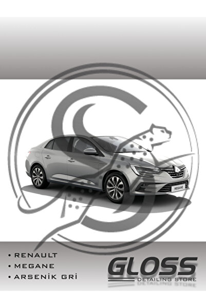 Gloss Detailing Renault Megane Arsenik Gri KQA - Profesyonel Çizik Ve Taş izi...