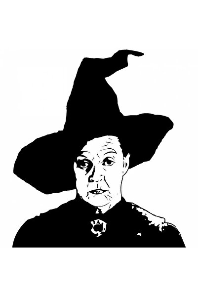 INOVATIX Set de 8 piese, autocolant Minerva McGonagall Harry Potter, INOVATIX...