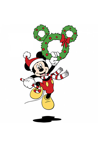 INOVATIX Set de 8 piese, autocolant Mickey Mouse pentru agățat pe decorațiuni...