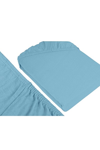 PATRU ANOTIMPURI Cearceaf de pat cu elastic 140 x 200 x 25, bumbac jersey