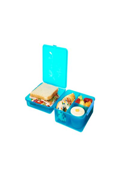 Sistema Lunch Cube Max with Yogurt Pot Assorted