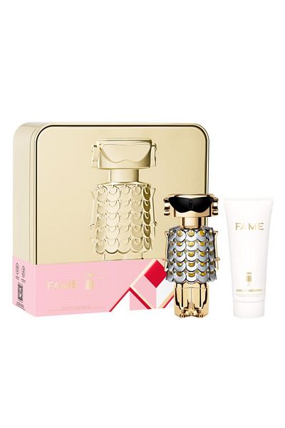 Paco Rabanne Fame Gift Set, Eau De Parfum, Women, 80 ml Eau De Parfum 100 ml Body Lotion