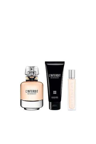 Givenchy Set cadou Givenchy L'Interdit, femei, apa de parfum, 80 ml + lotiune de corp, 75 ml + apa de parfum, 12,5